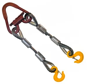 Строп канатный двухветвевой 2СК-0.63т 1.5м (опрессовка)