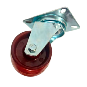 SHTf 80 - Термостойкое фенольное колесо поворотное, 80 мм, 100 кг, до 300 °С